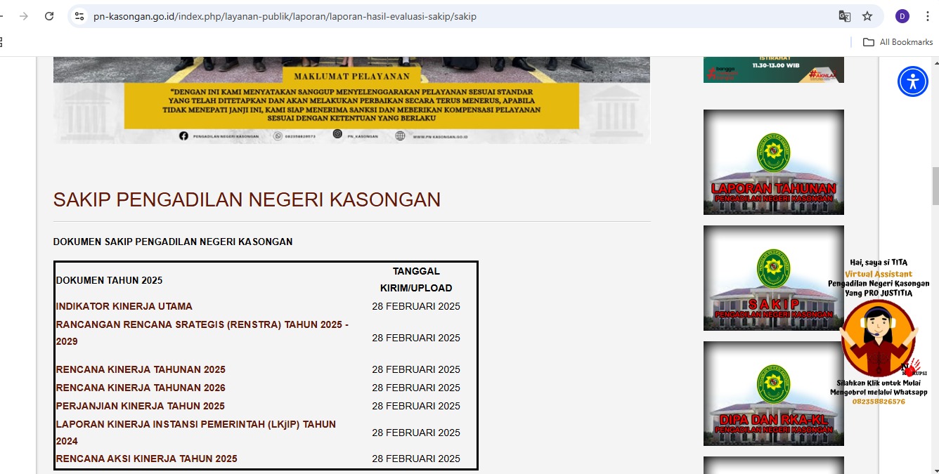 dokumen SAKIP Tahun 2025